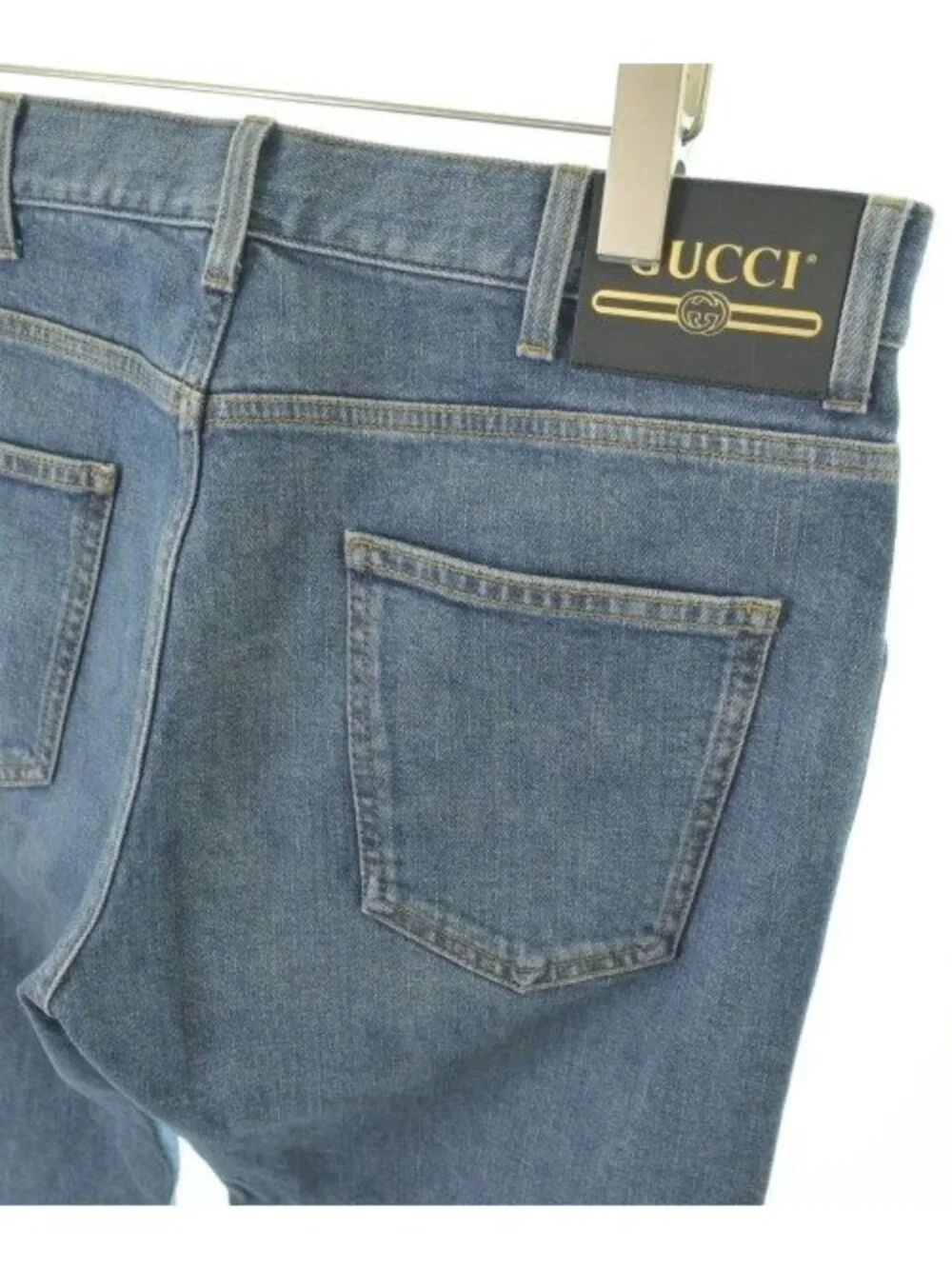 Gucci Denim Pants Blue